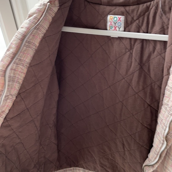 Vintage Roxy Plaid Jacket - Picture 6 of 6